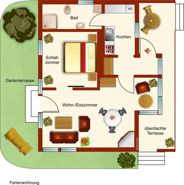 Ferienhaus Giesela **** Villa Wernigerode Rom bilde